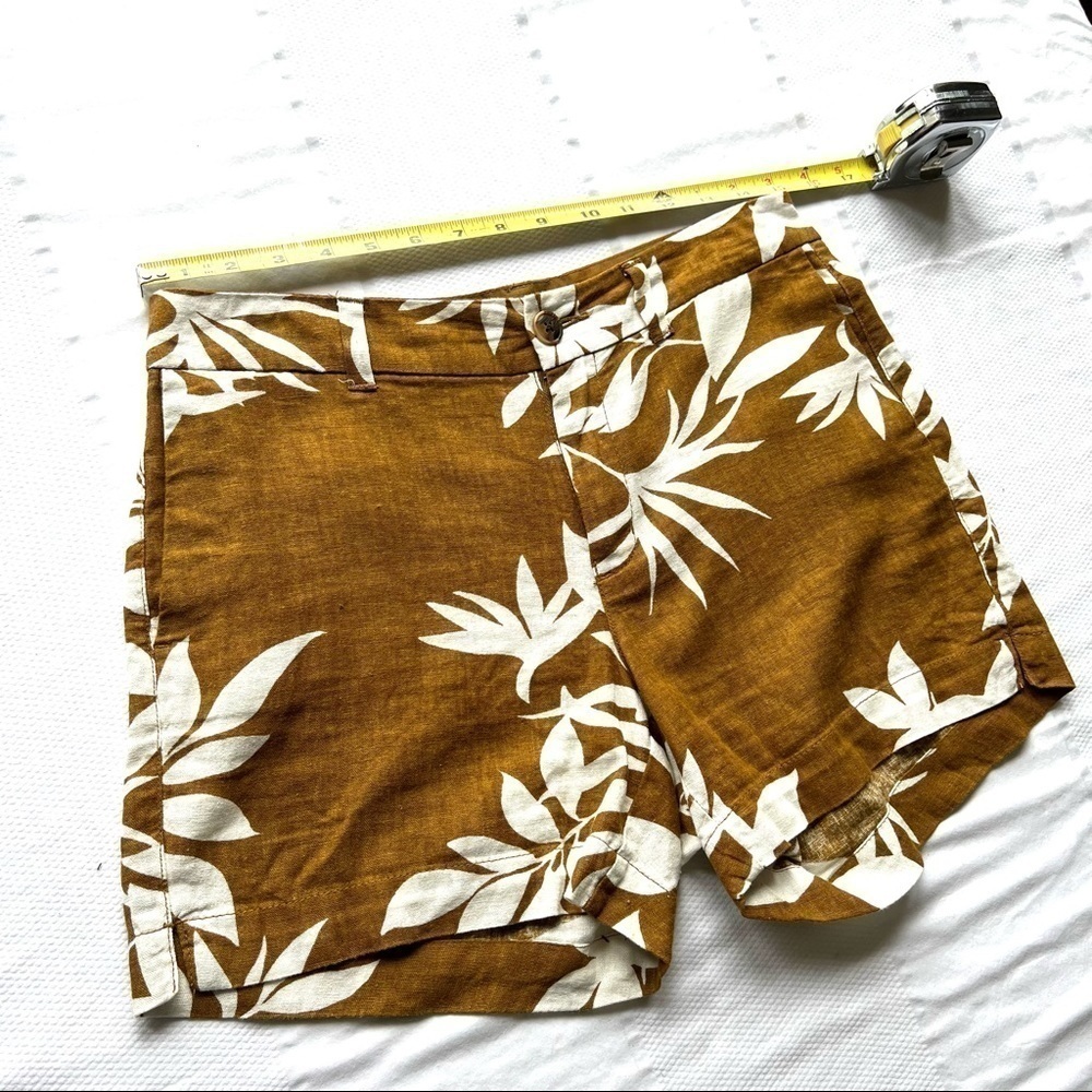 Old Navy Linen Blend 4" Shorts Size 4 - Picture 5 of 9